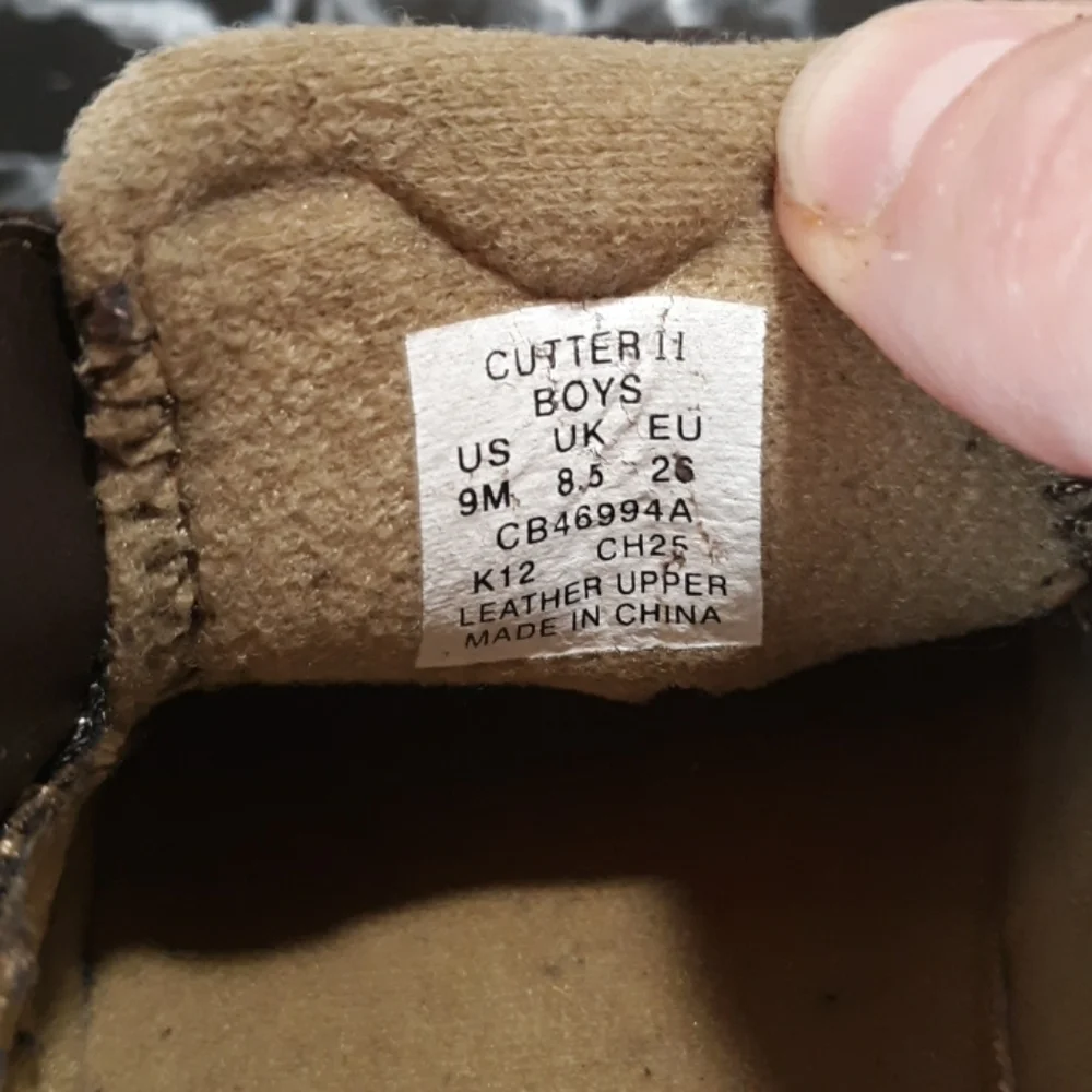 Sperry Cutter Velro toddler 9m